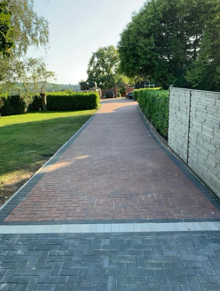Mighty Contractors paving and landscaping project 8