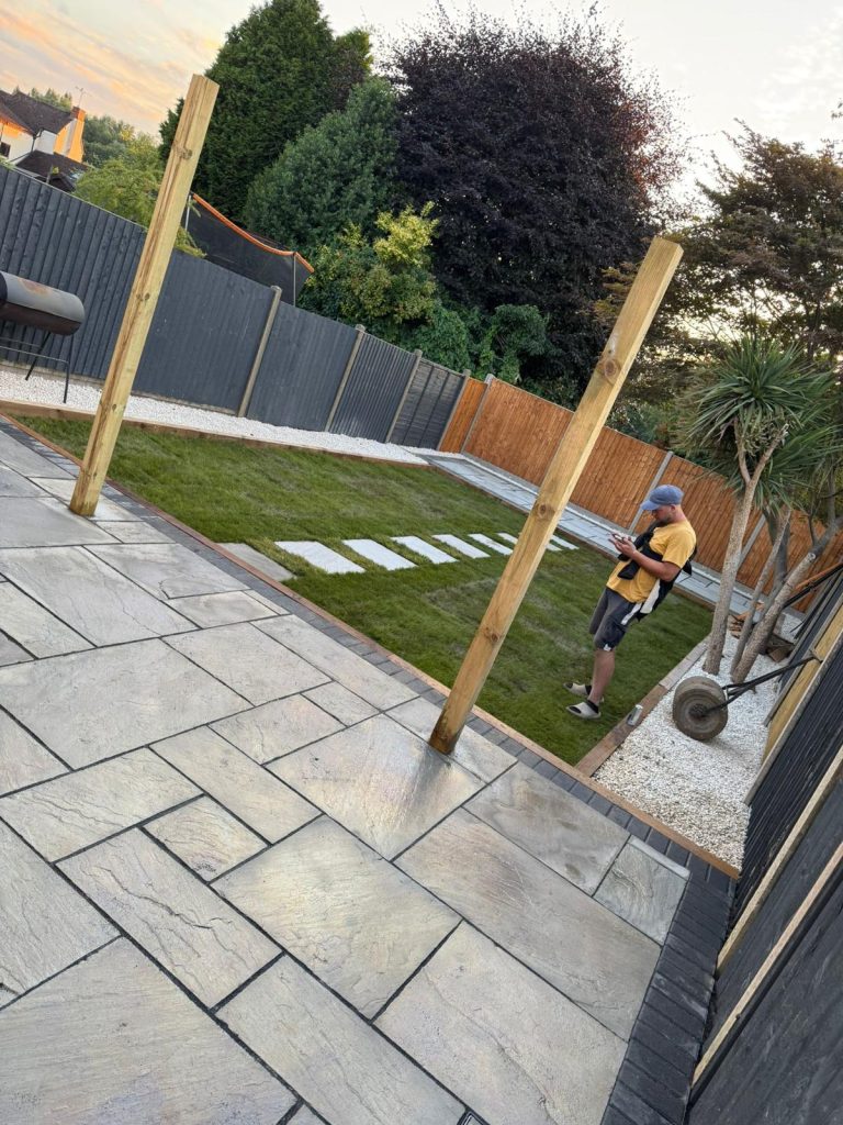 Mighty Contractors paving and landscaping project 22