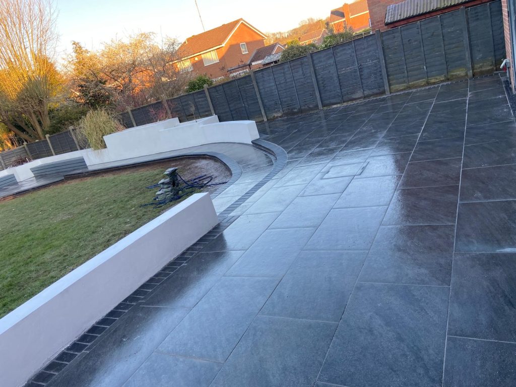 Mighty Contractors paving and landscaping project 23