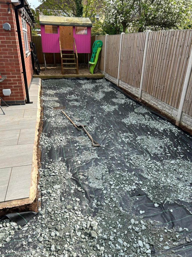 Mighty Contractors paving and landscaping project 45