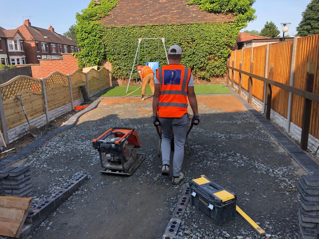 Mighty Contractors paving and landscaping project 47
